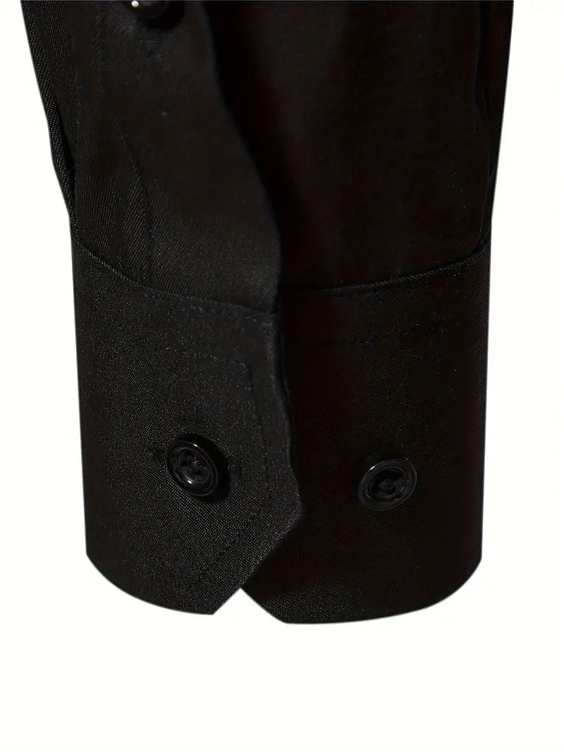 Schiller™ | Hochwertiges Einfarbiges Slim-Fit-Hemd