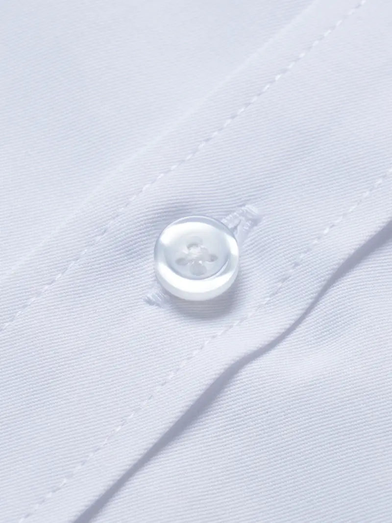 Huber™ | Schlichtes einfarbiges Slim-Fit-Hemd