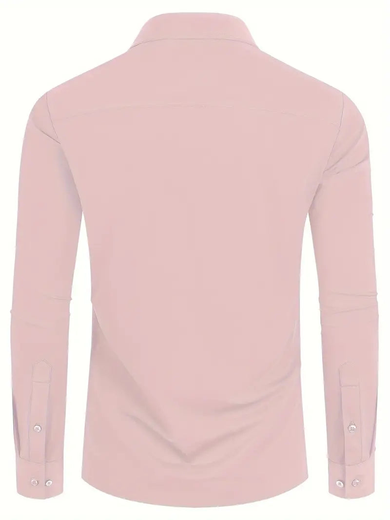 Schiller™ | Hochwertiges Einfarbiges Slim-Fit-Hemd
