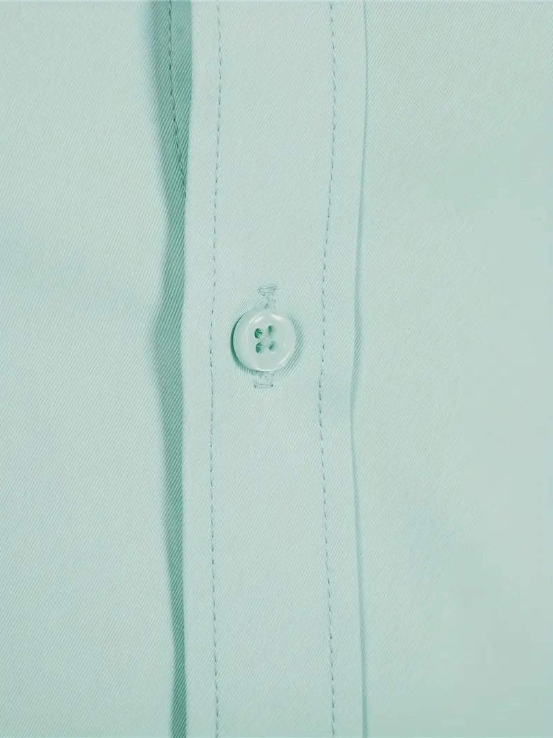 Schiller™ | Hochwertiges Einfarbiges Slim-Fit-Hemd