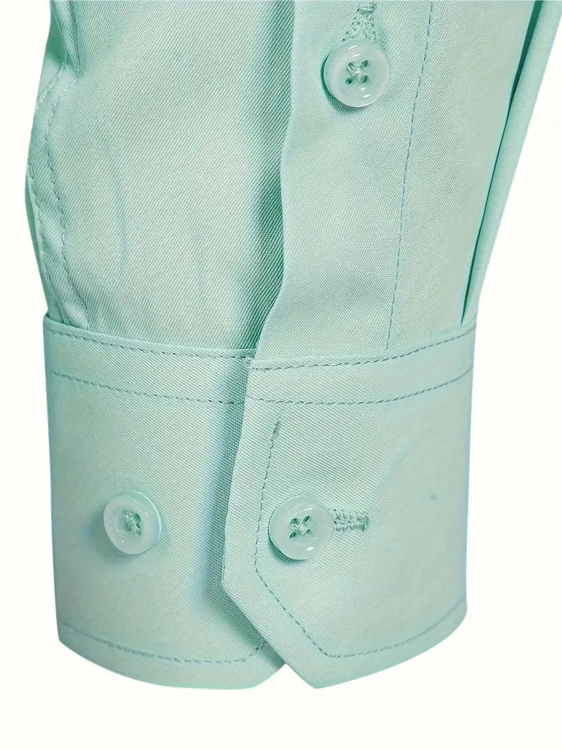Schiller™ | Hochwertiges Einfarbiges Slim-Fit-Hemd
