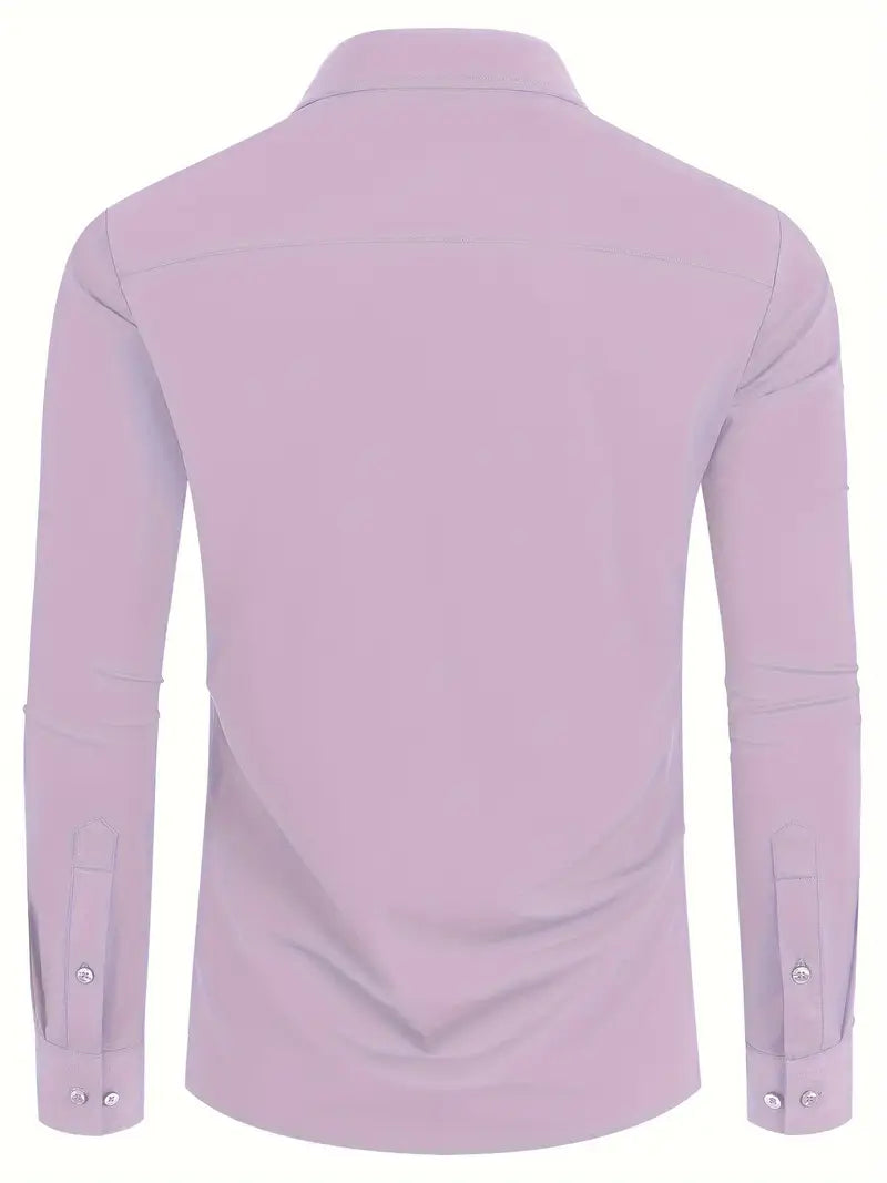 Schiller™ | Hochwertiges Einfarbiges Slim-Fit-Hemd
