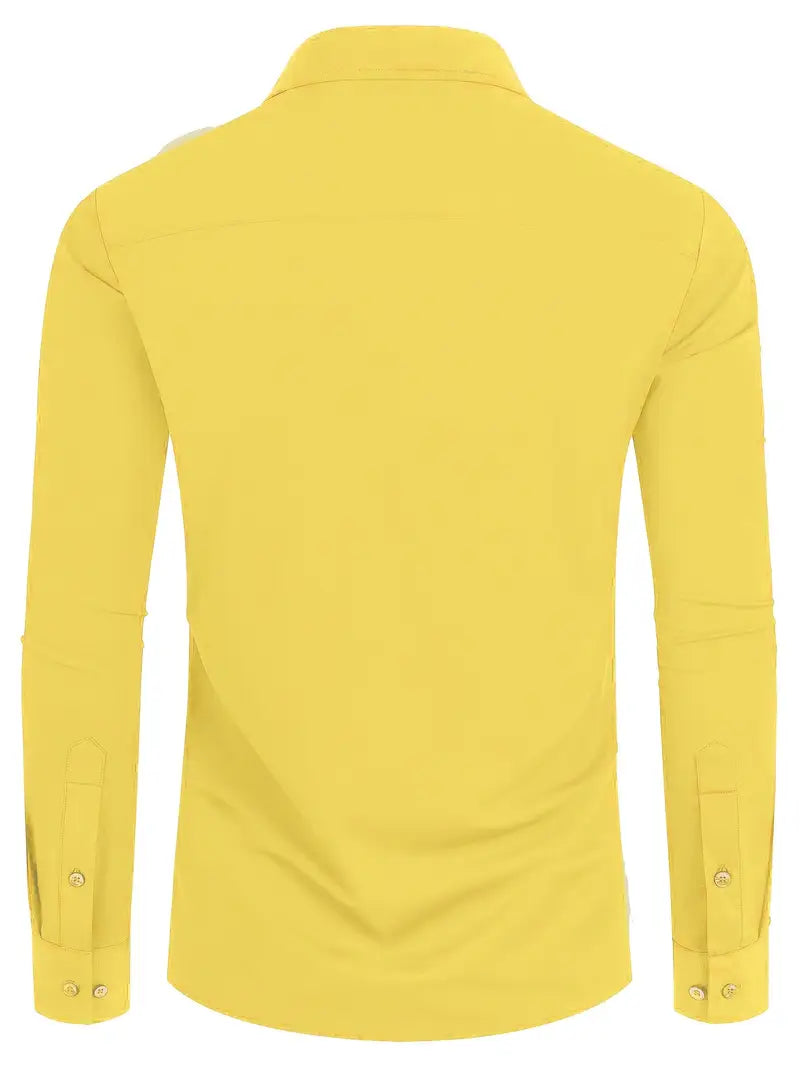 Schiller™ | Hochwertiges Einfarbiges Slim-Fit-Hemd