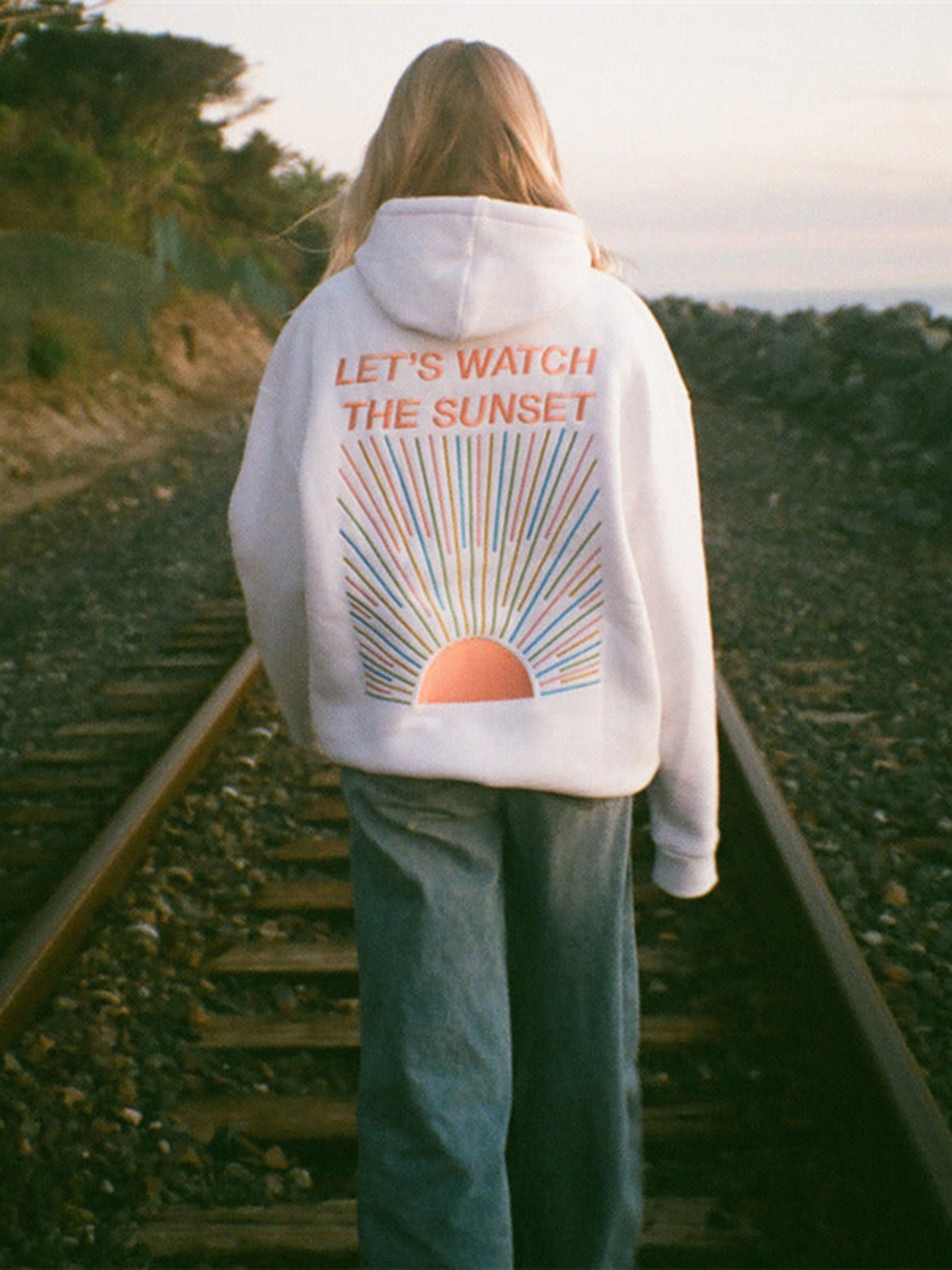 Hinz™ | Sonnenuntergangs-Kapuzenpullover