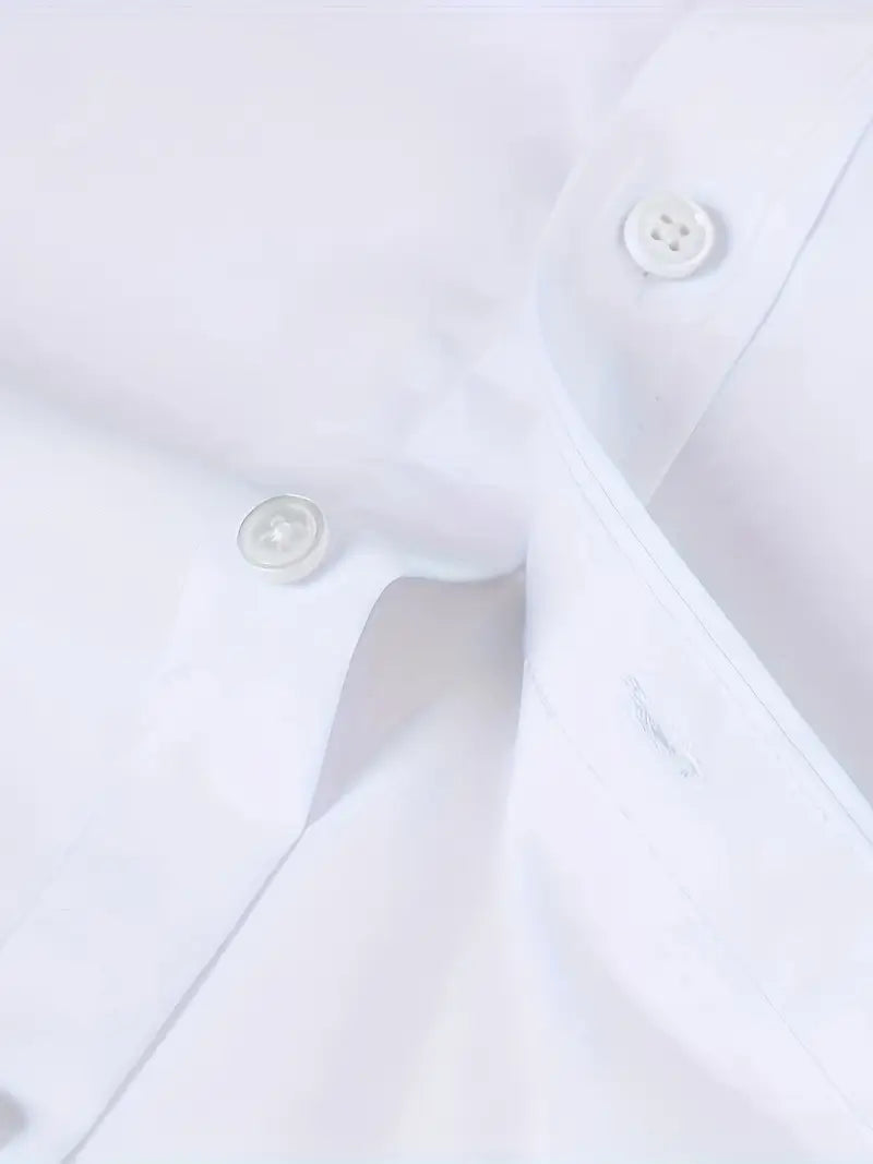 Schiller™ | Hochwertiges Einfarbiges Slim-Fit-Hemd