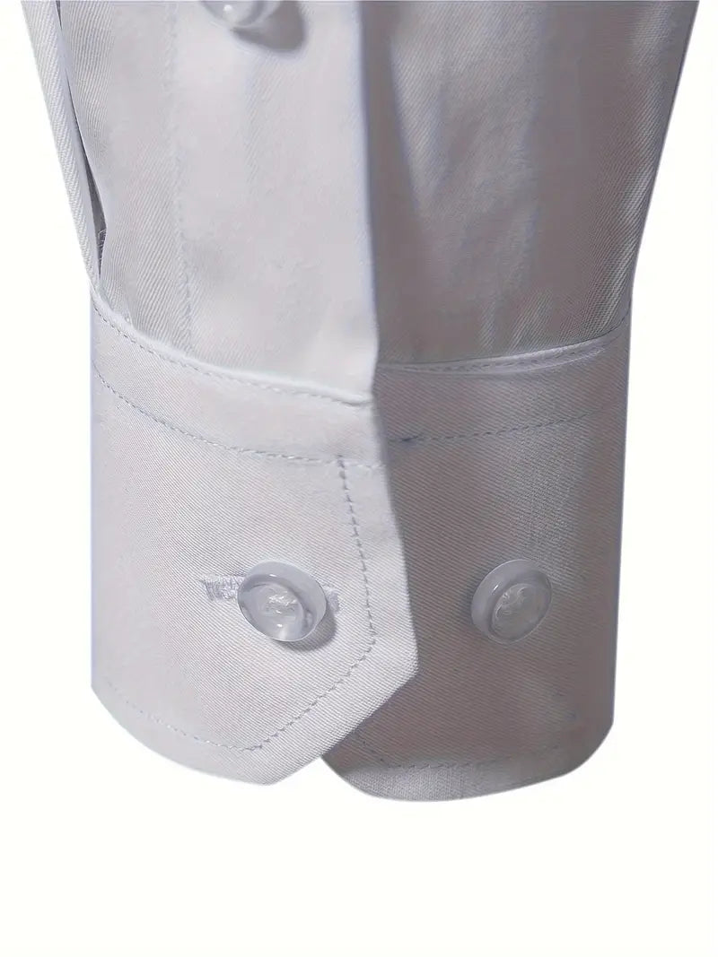 Schiller™ | Hochwertiges Einfarbiges Slim-Fit-Hemd