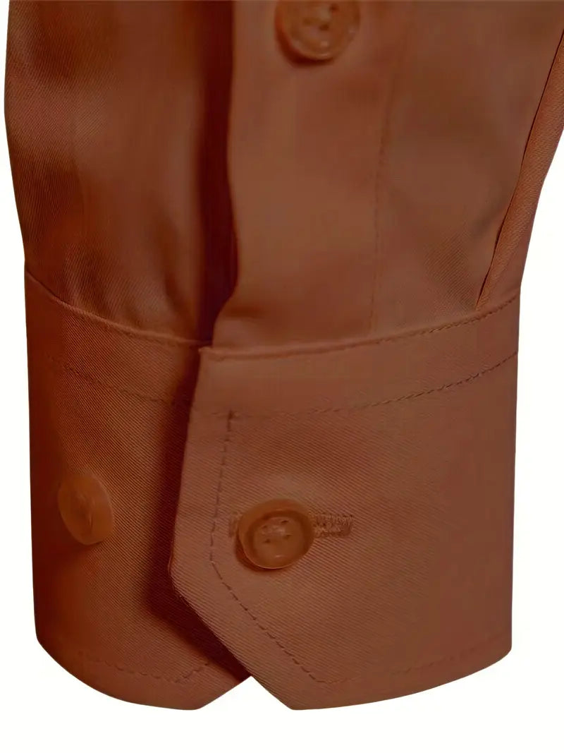 Schiller™ | Hochwertiges Einfarbiges Slim-Fit-Hemd