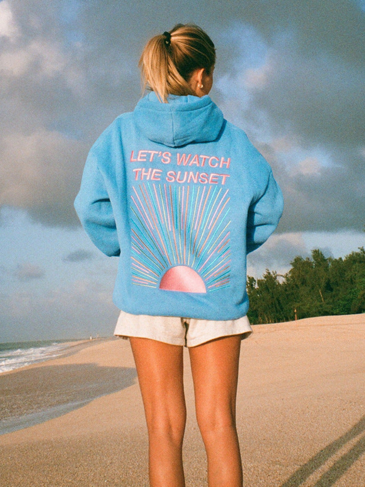 Hinz™ | Sonnenuntergangs-Kapuzenpullover