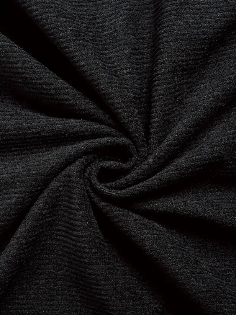 Krieger™ | Klassischer Cordpullover mit Knöpfen & Ellenbogen-Patches