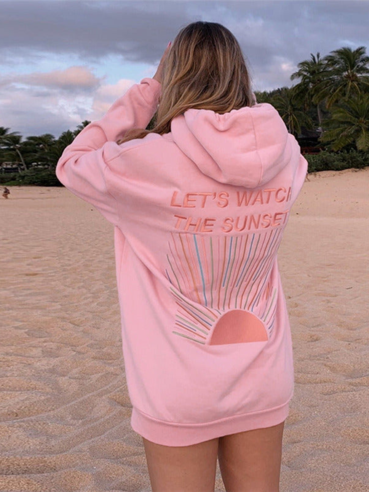 Hinz™ | Sonnenuntergangs-Kapuzenpullover