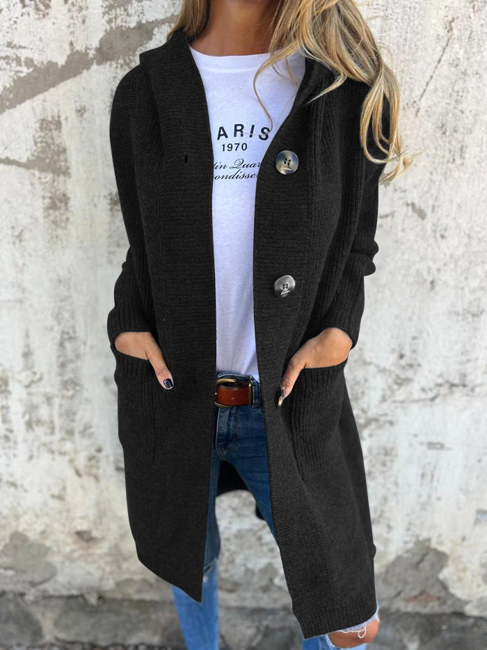 Krausner™ | Elegante Lange Strickjacke für Damen