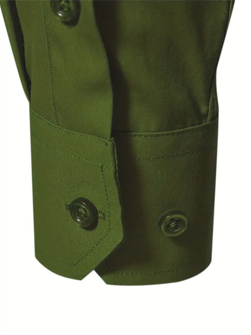 Schiller™ | Hochwertiges Einfarbiges Slim-Fit-Hemd