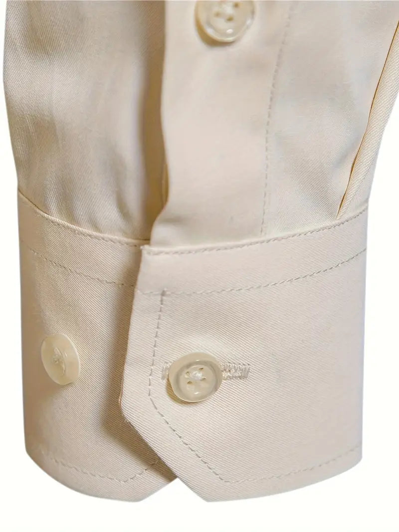 Schiller™ | Hochwertiges Einfarbiges Slim-Fit-Hemd