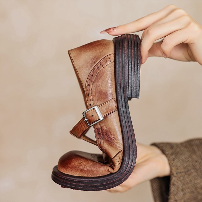 Kaufmann™ | Eleganter Lederschuh für stilbewusste Damen