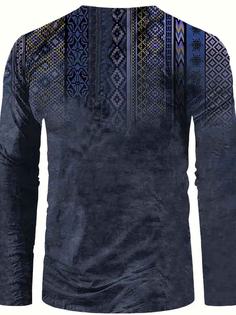 Hermann™ | Langarmhemd im Bohemian-Stil