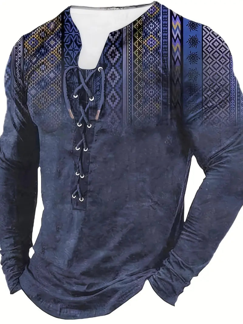 Hermann™ | Langarmhemd im Bohemian-Stil