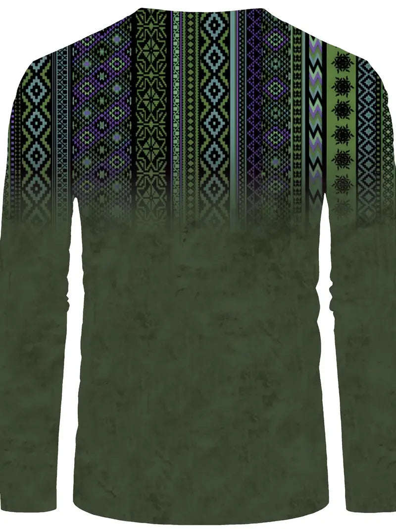 Hermann™ | Langarmhemd im Bohemian-Stil