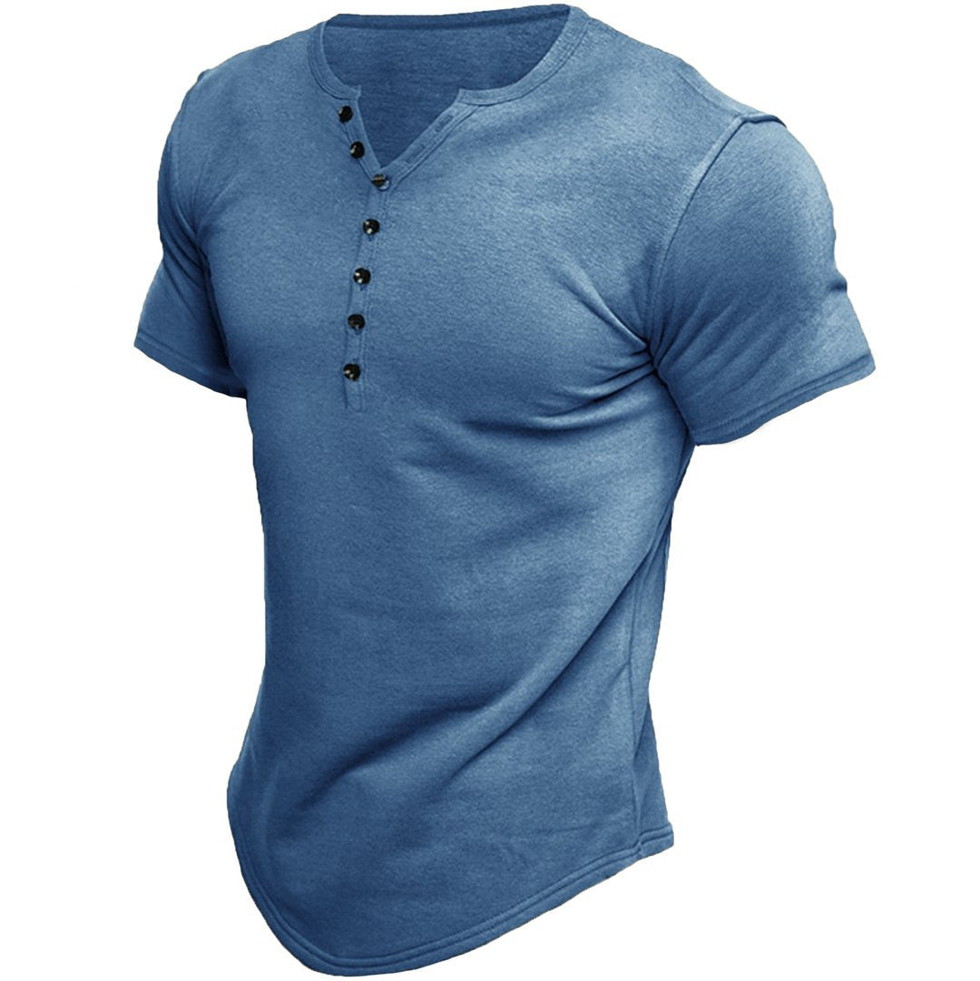 Kramer™ | Kurzärmelige Henley-Hemd