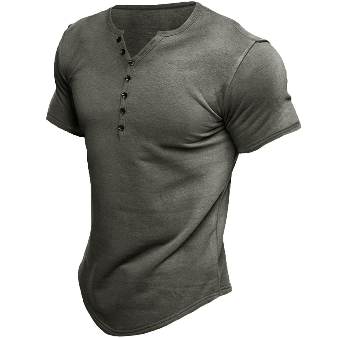 Kramer™ | Kurzärmelige Henley-Hemd
