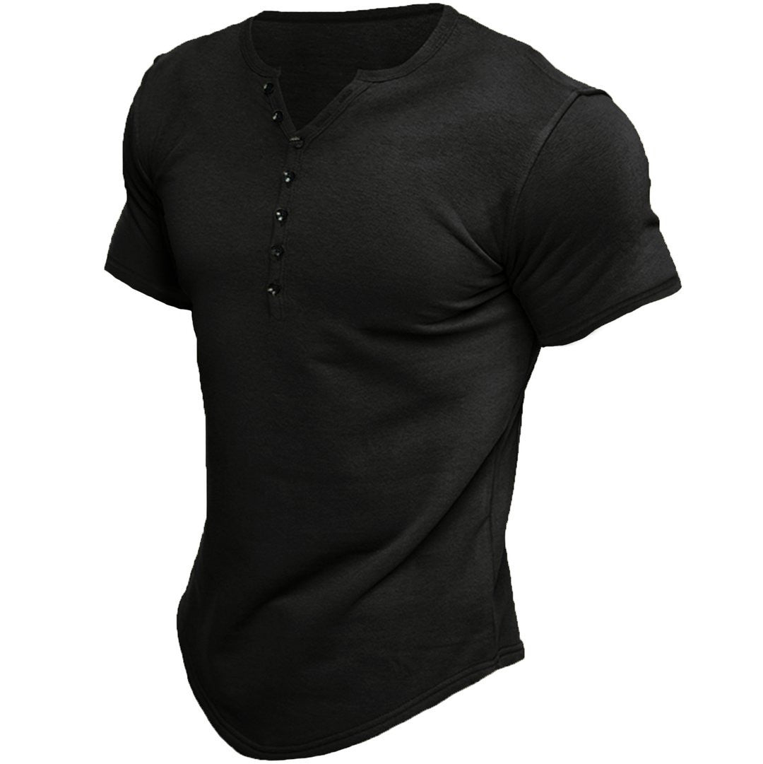 Kramer™ | Kurzärmelige Henley-Hemd