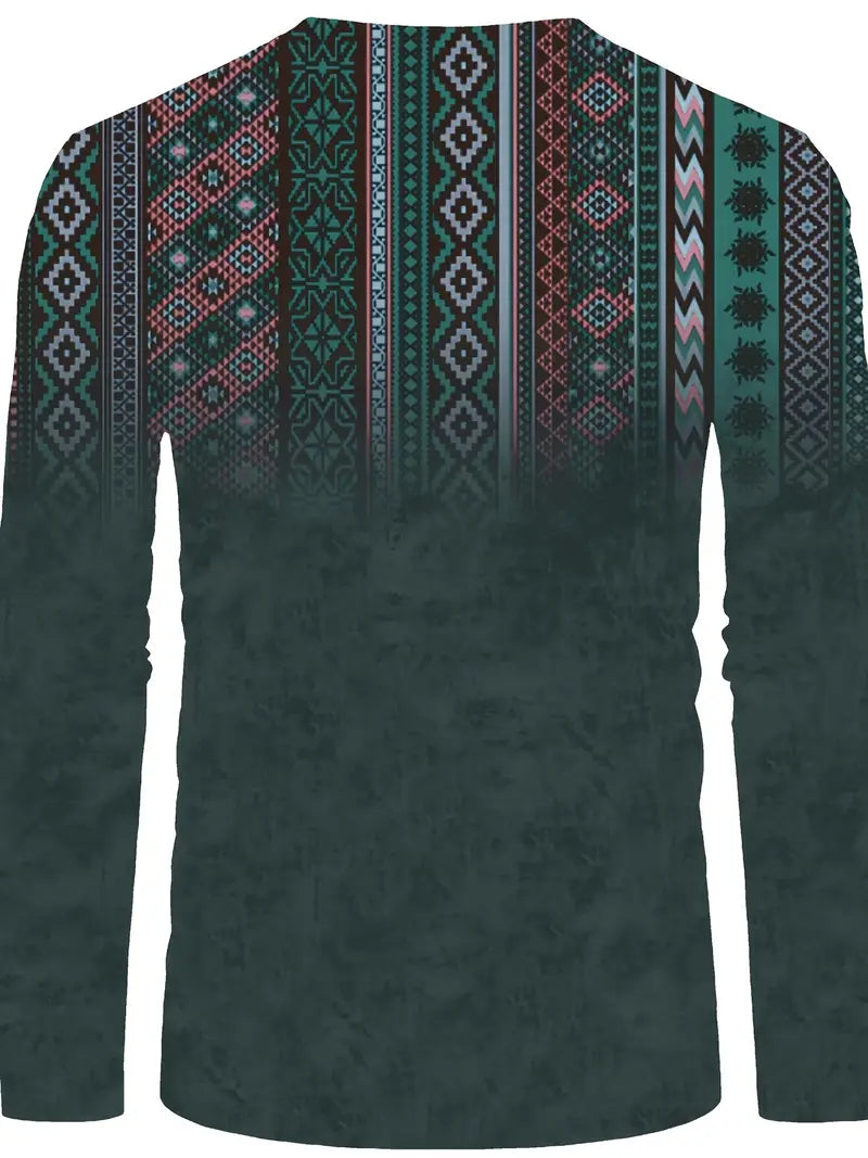 Hermann™ | Langarmhemd im Bohemian-Stil