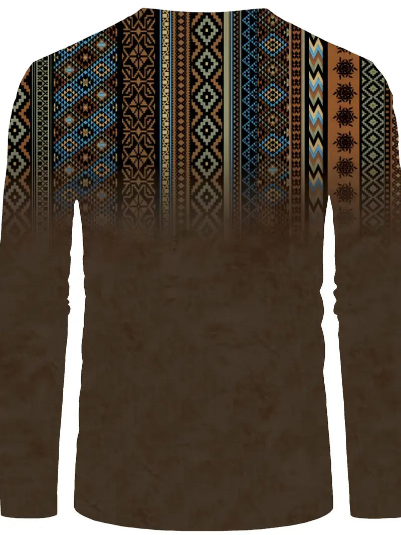 Hermann™ | Langarmhemd im Bohemian-Stil