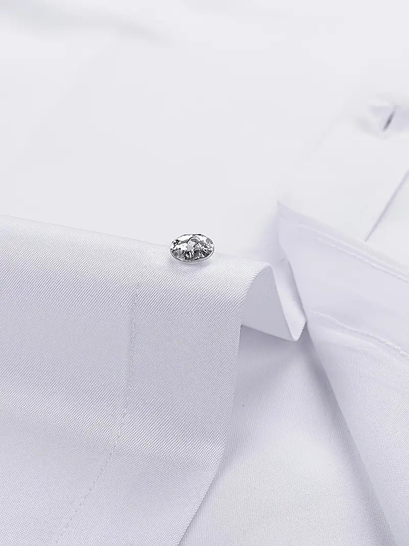 Schiller™ | Elegantes Hemd mit doppelten Kragen- und Oberknöpfen