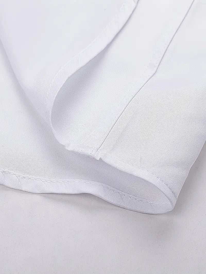 Schiller™ | Elegantes Hemd mit doppelten Kragen- und Oberknöpfen