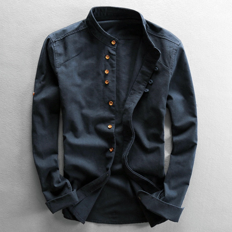 Nakamura™ | Herrenhemd im japanischen Stil „Katana“.