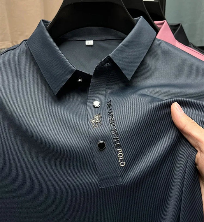 Milano™ | Faltenfreies Muscle Fit Polohemd