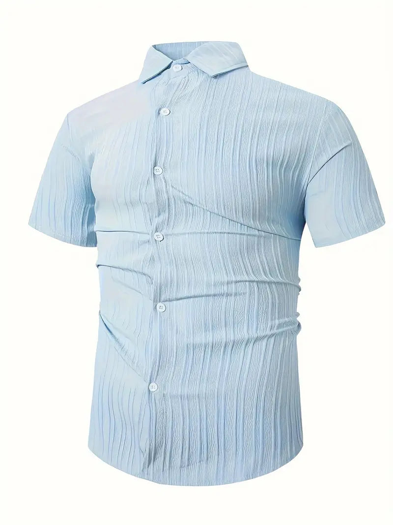 Schuster™ | Casual Leinenhemd mit Knöpfen