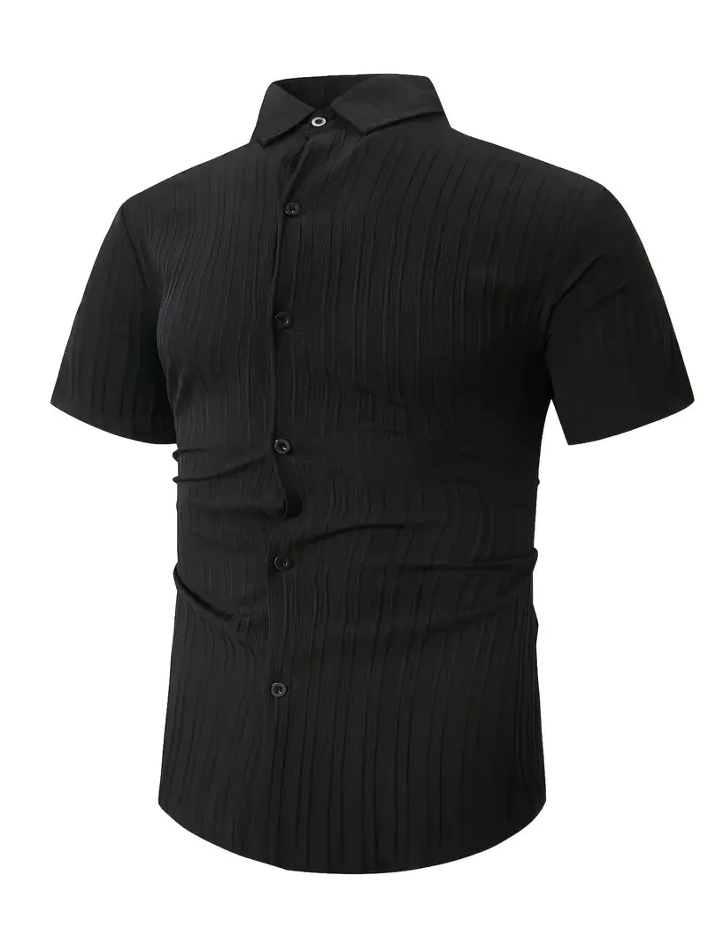 Schuster™ | Casual Leinenhemd mit Knöpfen