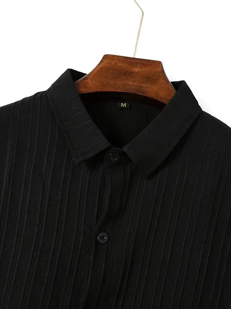 Schuster™ | Casual Leinenhemd mit Knöpfen
