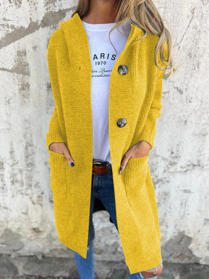 Krausner™ | Elegante Lange Strickjacke für Damen