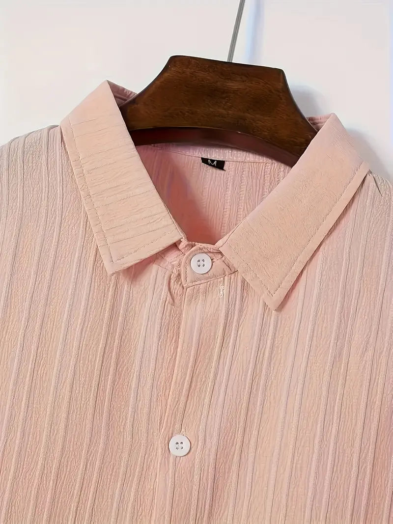 Schuster™ | Casual Leinenhemd mit Knöpfen