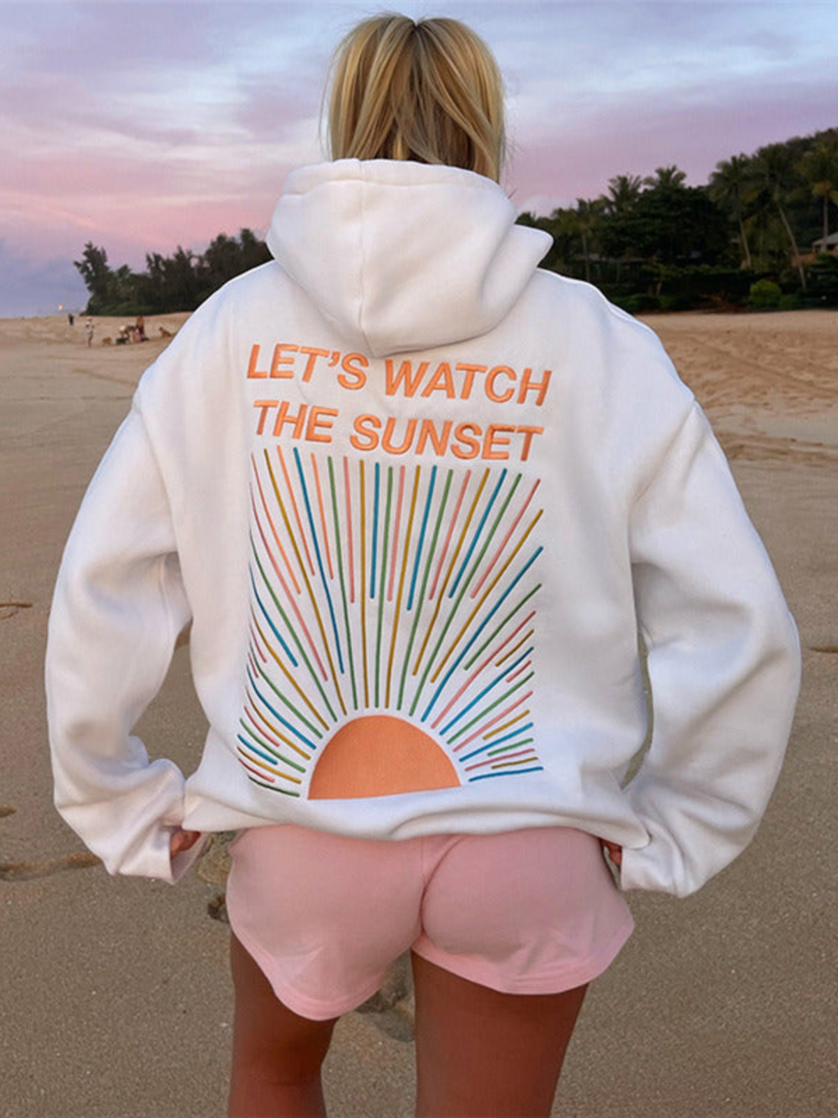 Hinz™ | Sonnenuntergangs-Kapuzenpullover