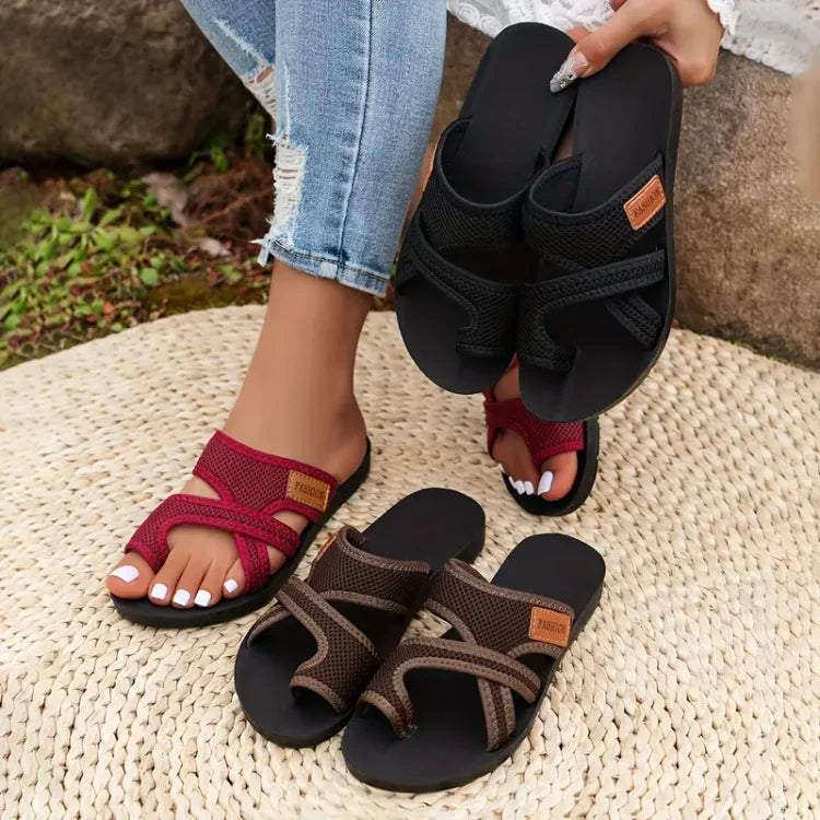Hoffmann™ | Sandalen aus perforiertem Mesh