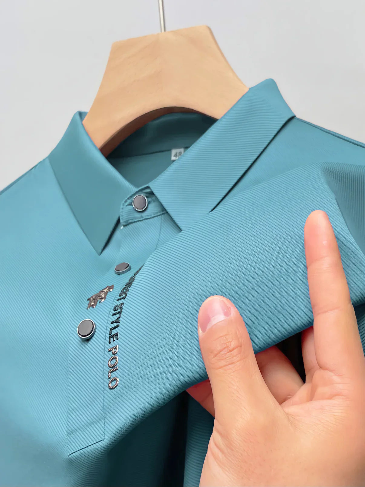 Milano™ | Faltenfreies Muscle Fit Polohemd