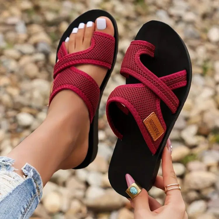 Hoffmann™ | Sandalen aus perforiertem Mesh