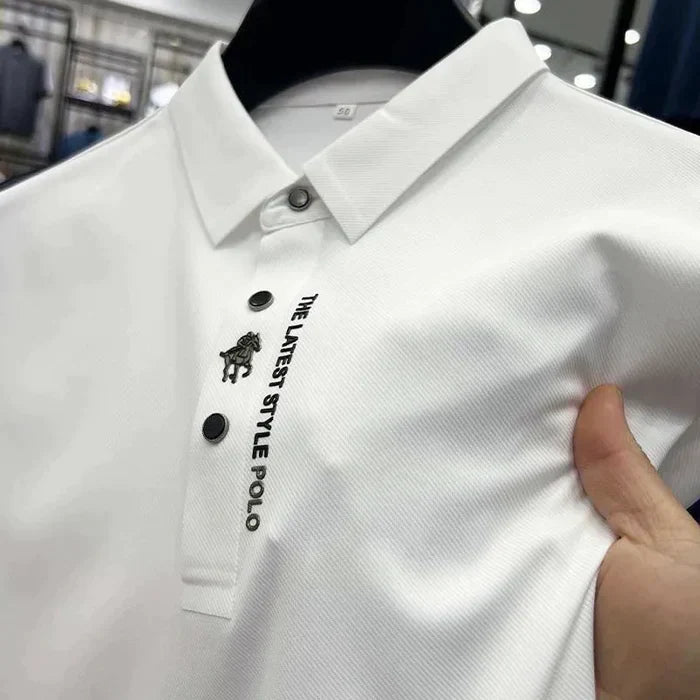 Milano™ | Faltenfreies Muscle Fit Polohemd