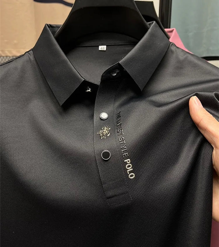 Milano™ | Faltenfreies Muscle Fit Polohemd